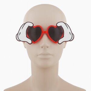 💖 Heart-Shaped Sunglasses with Cartoon Hands | Fun & Trendy | Make an Offer!